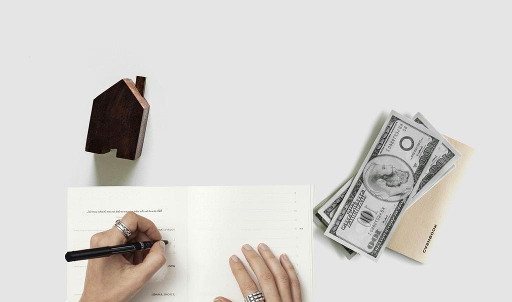 Calculator and tax documents on a desk